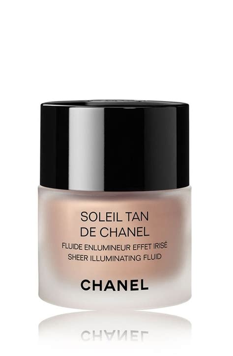 soleil tan de chanel sheer illuminating fluid|chanel soleil tan contour.